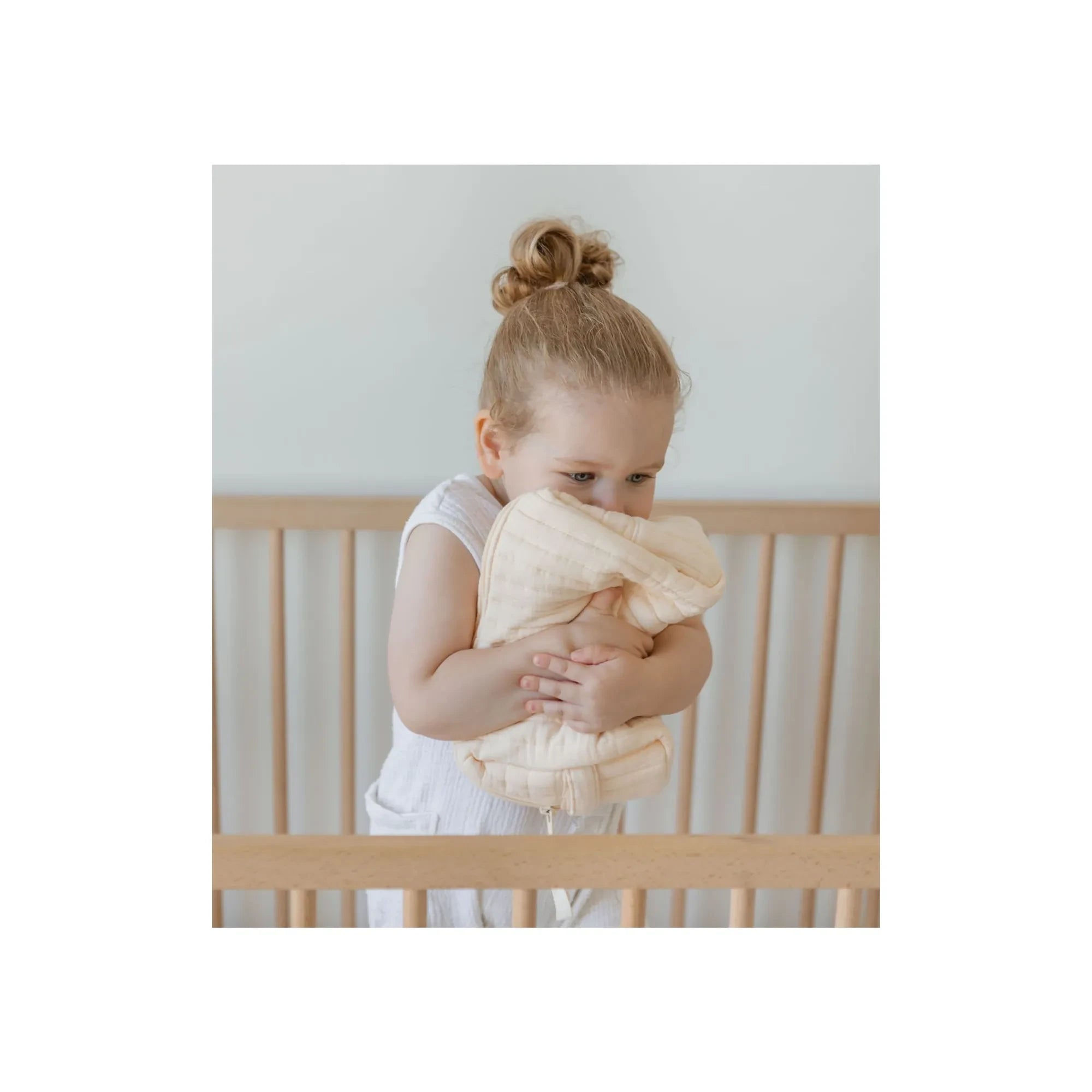 Soft Spot - Organic Cotton Cosmetic Bag | Vanilla