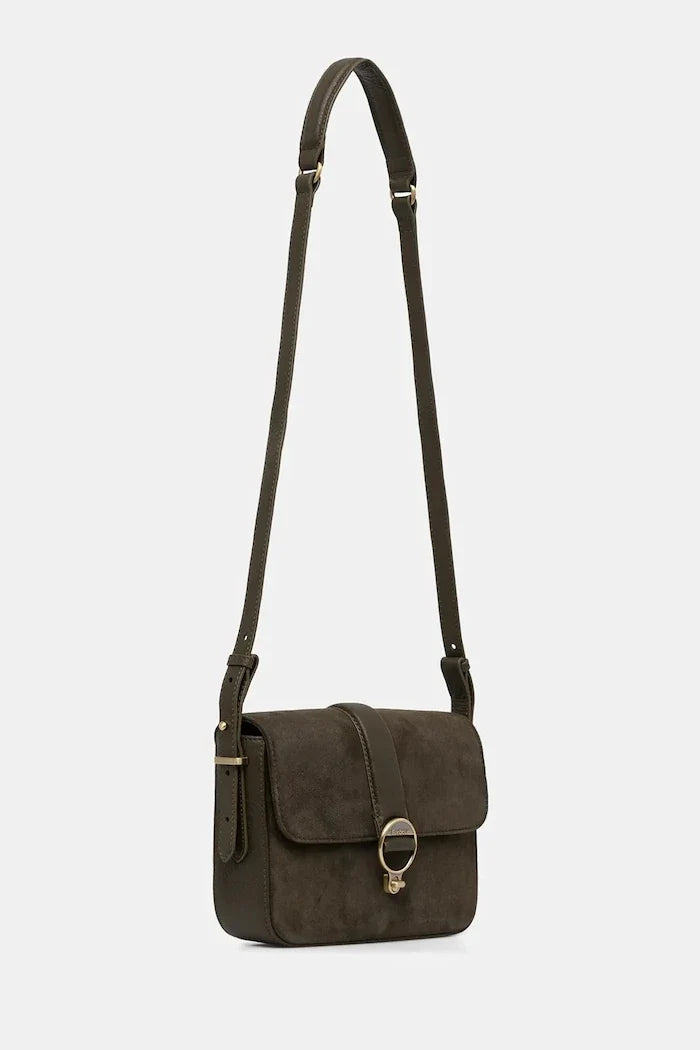 Barbour Rosa Süet Çanta