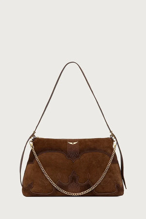 Kadın süet crossbody çanta JIM