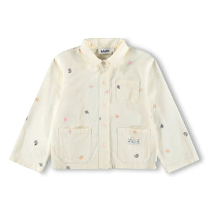 Molo - Hellen Coquillages Organic Cotton Jacket | Ivory