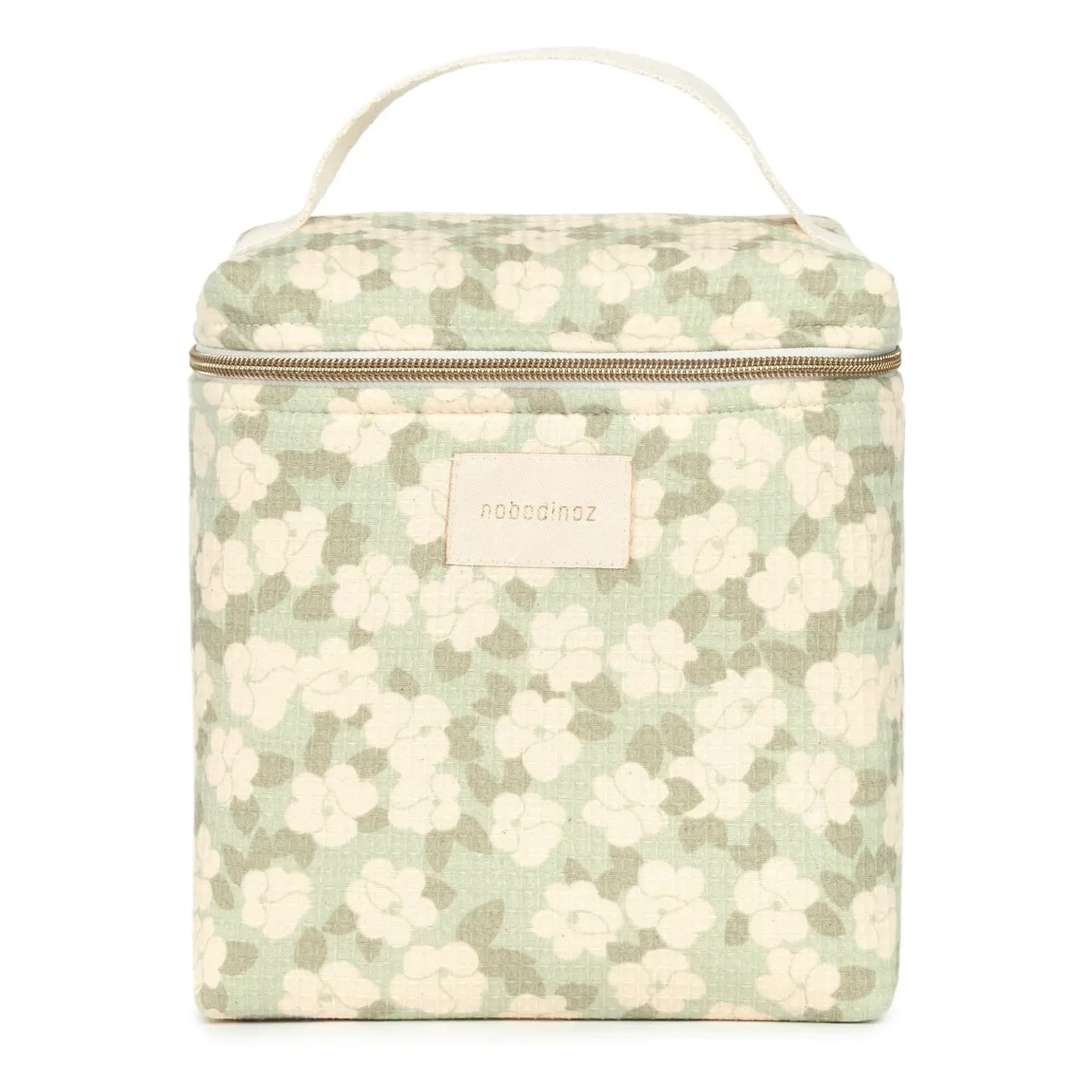 Nobodinoz - Concerto Opera Sakura Insulated Lunch Bag | Sage