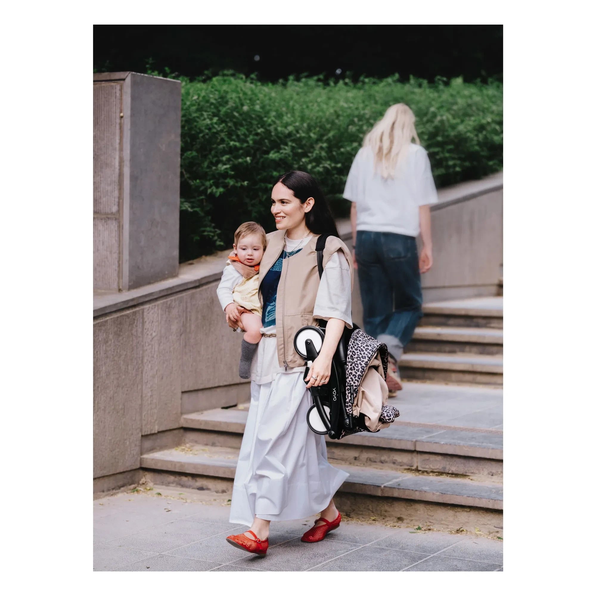 Stokke® - YOYO³ 6+ Bebek Arabası Siyah çerçeve | Leopar