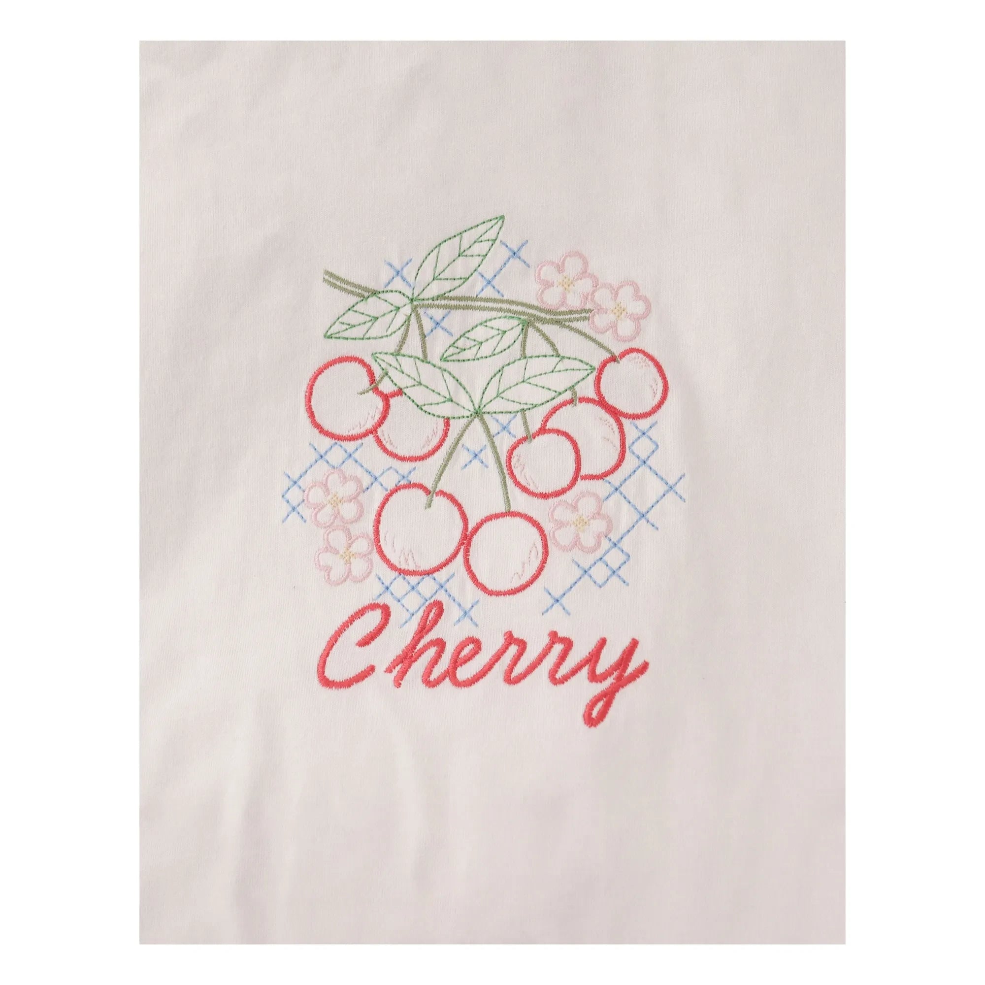 Gingersnaps - Savanna Cherry Tişört | Ecru