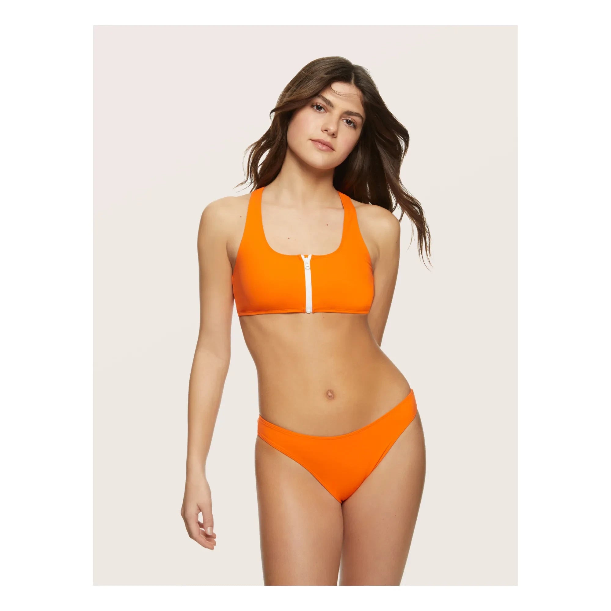 Miska Paris - Bağcıklı Bikini Üstü | Turuncu