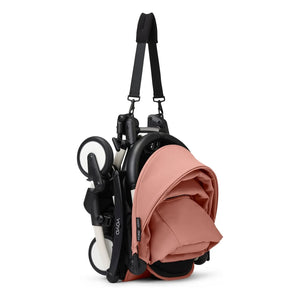 Stokke® - YOYO³ 0+ yenidoğan bebek arabası Beyaz çerçeve | Ginger