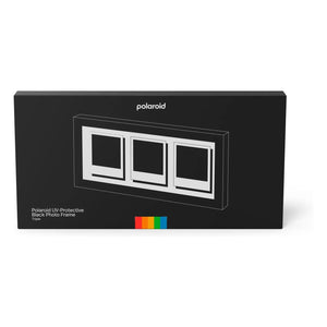 Polaroid - Üç Polaroid için fotoğraf çerçevesi | Siyah