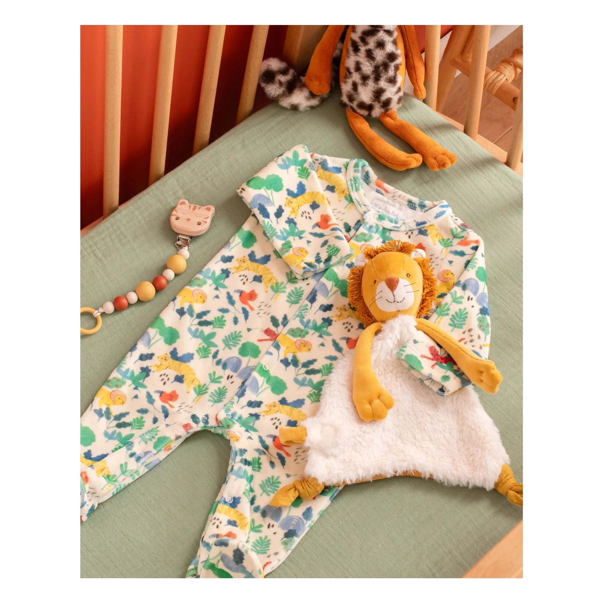 Moulin Roty - Doudou Lion Mamba - Mawa Ormanı