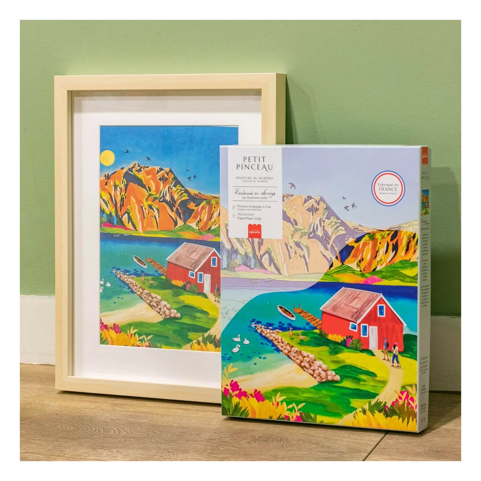 La Petite Épicerie - Boyama seti - Norveç, Nolwenn Studio
