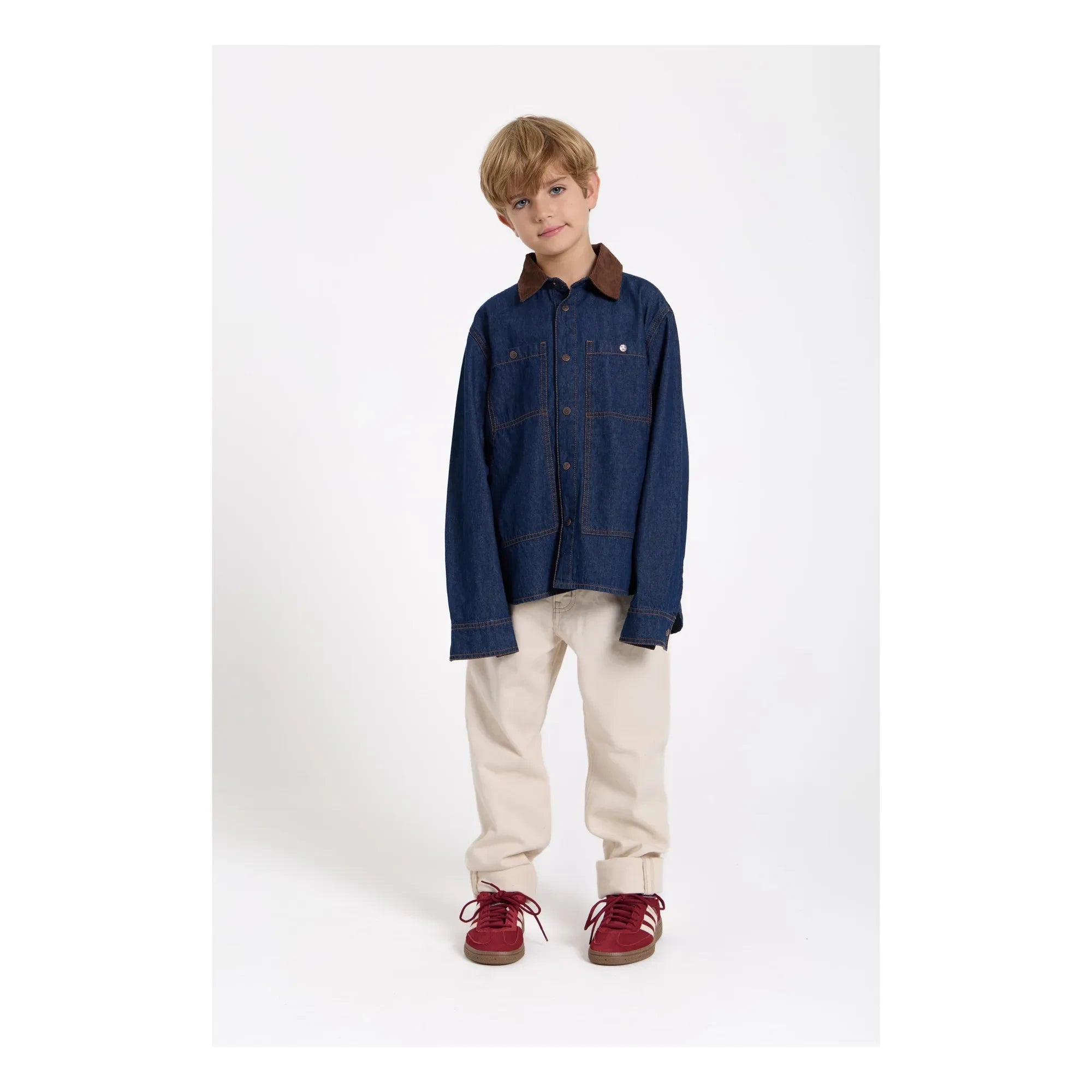 Finger in the nose - Enara Denimhemd | Denim brut