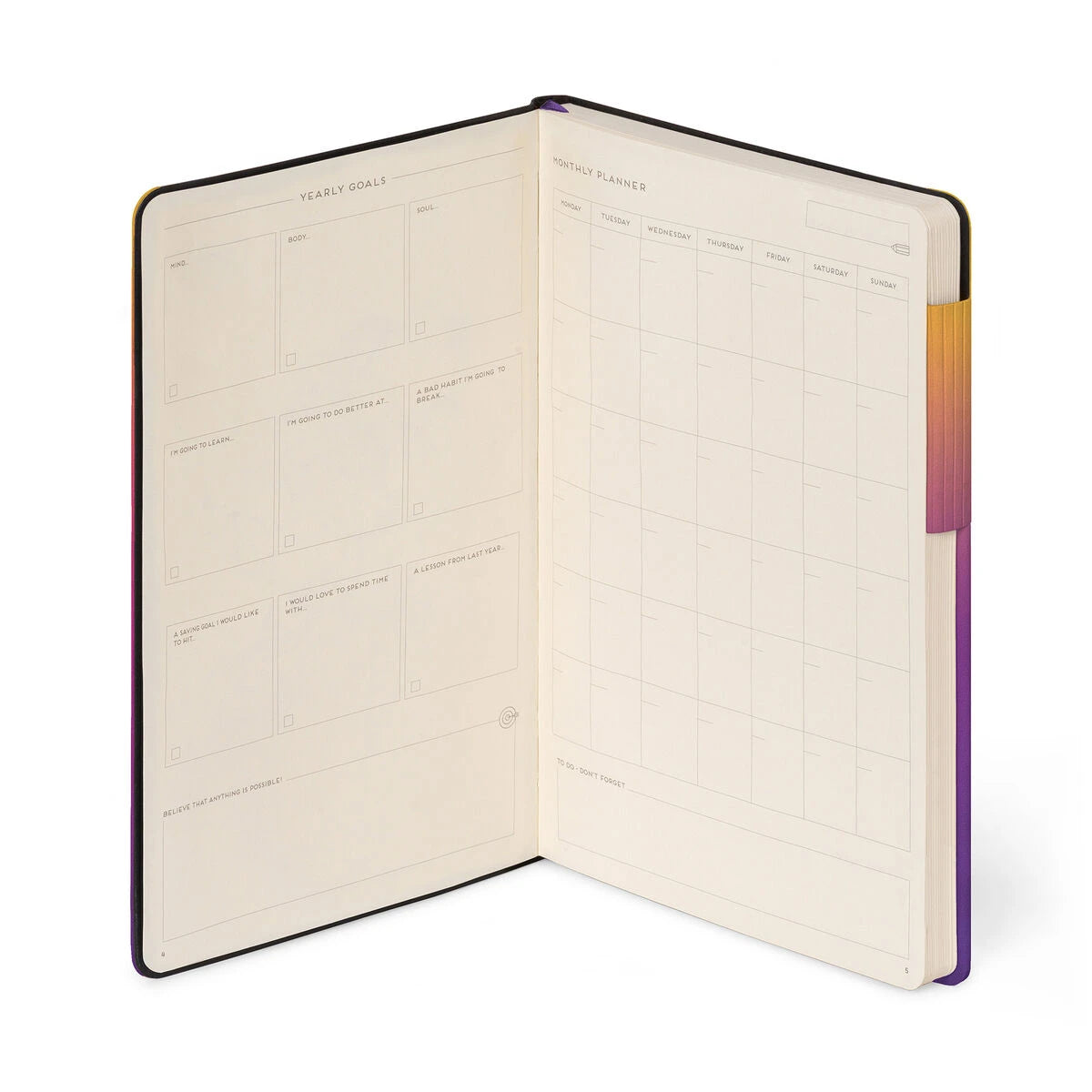 Legami - Defter ile Blank Pages ve Yumuşak Kılıf - Sunset Vibes - My Defter