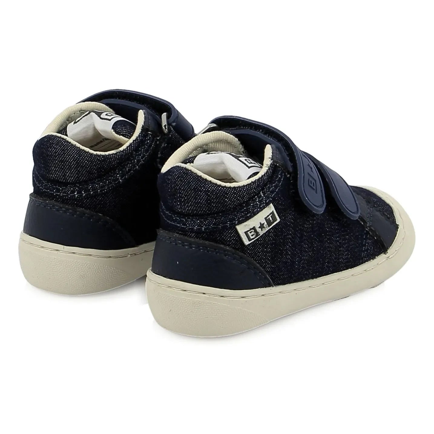 Bonton - Double Scratch Denim Smoothie Easy Sneakers | Gece mavisi