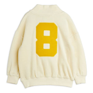 Mini Rodini - Alien City Organic Cotton Terry Sweatshirt | Ecru