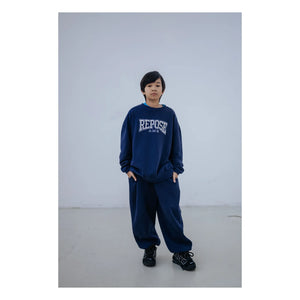Repose AMS - Cozydrop REPOSE AMS Bio-Baumwoll-Sweatshirt | Marine