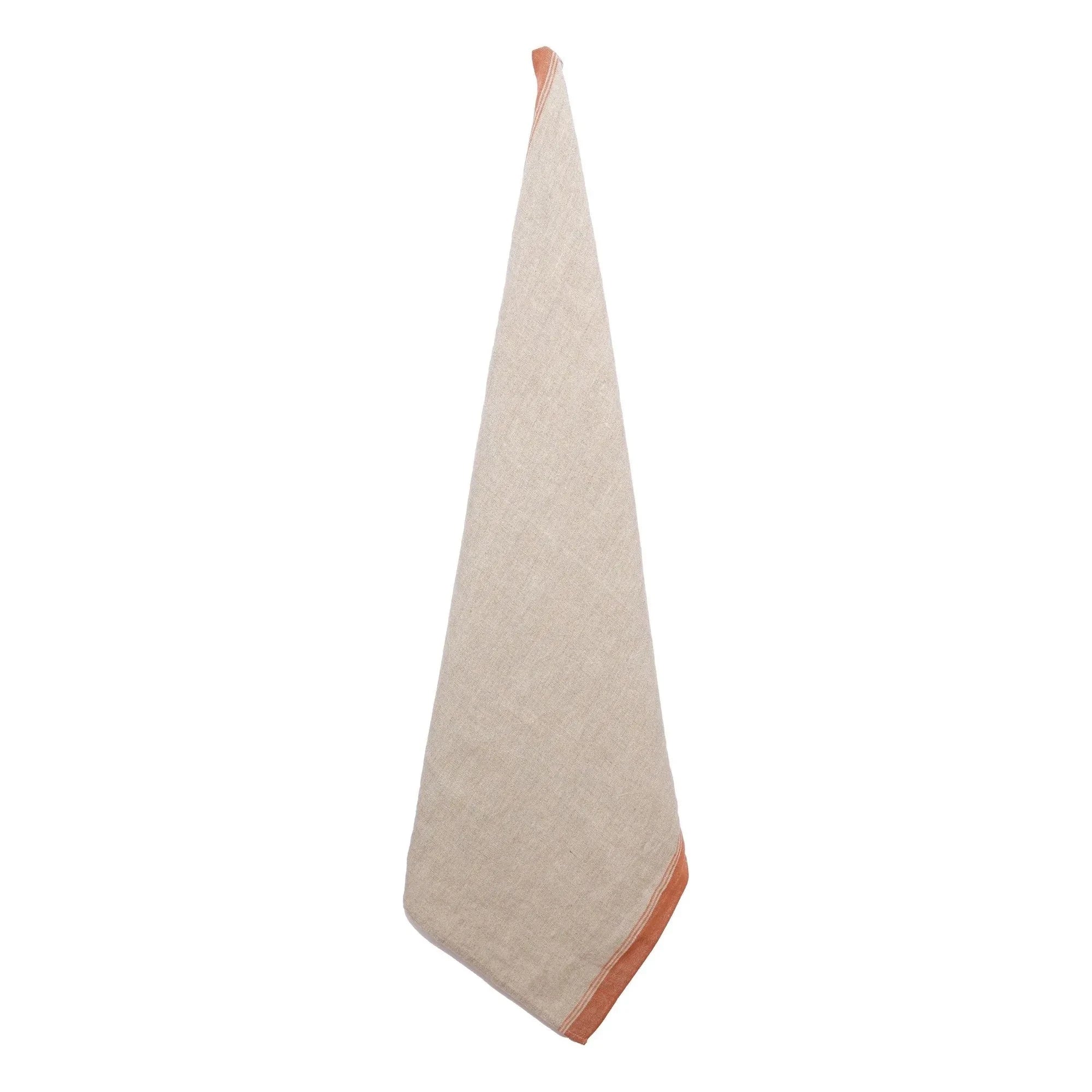 Haomy - Havana linen kitchen towel | Terracotta