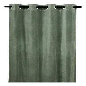 Haomy - Delhi Velvet Curtains | Khaki