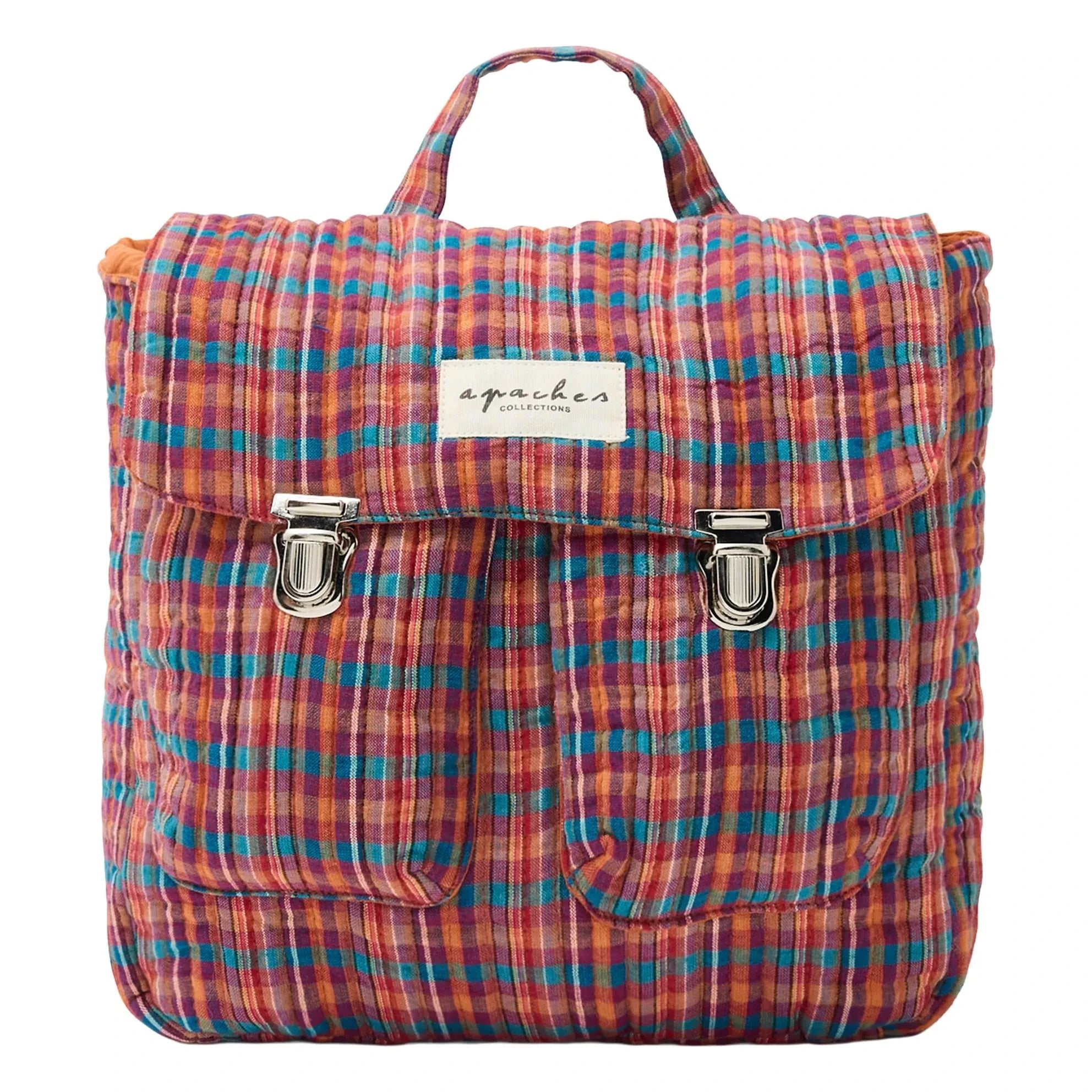 Apaches - Suji Checkered Backpack | Blue