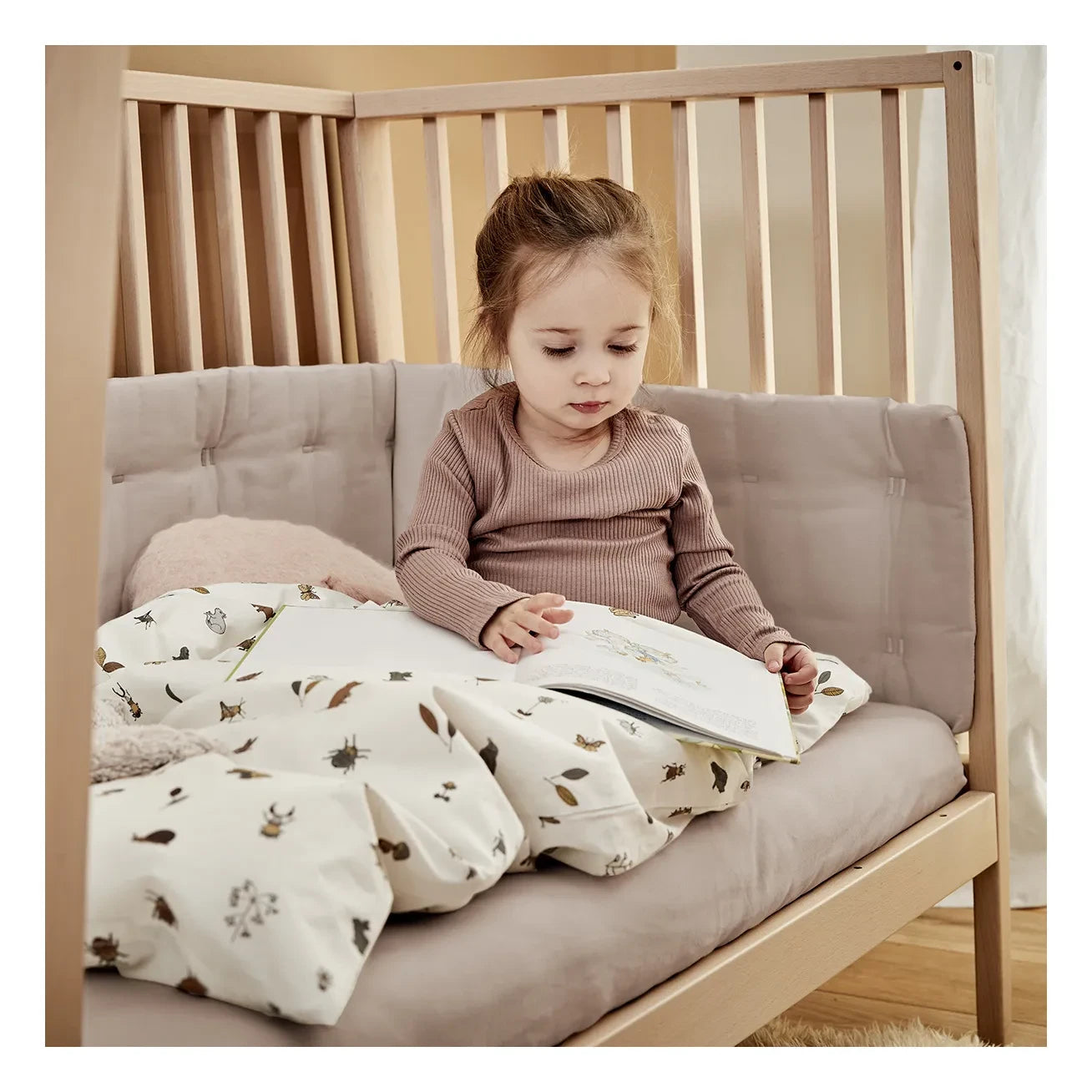 Leander - Organic Cotton Fitted Sheets - 2 Pack | Beige
