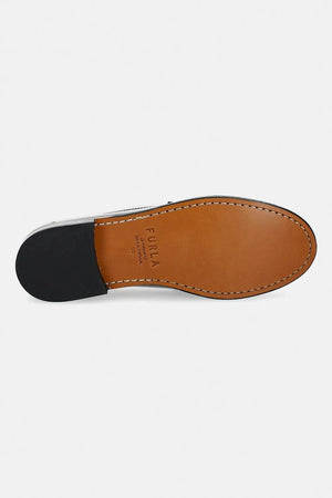 Deri Furla College Loafer Mokasen