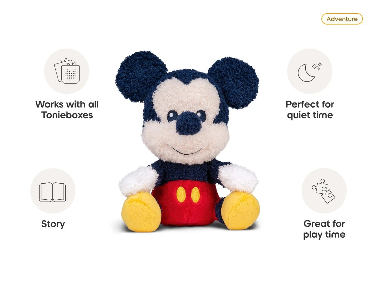 Tonies - Disney Mickey Mouse Beni Kucakla Peluş Oyuncağı ve İngilizce Sesli Figürü