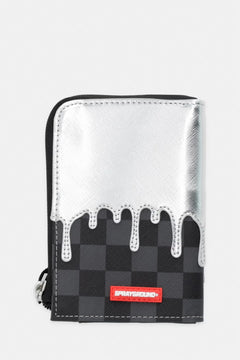 Sprayground - Silver Faux Leather Wallet 910W8931NSZ
