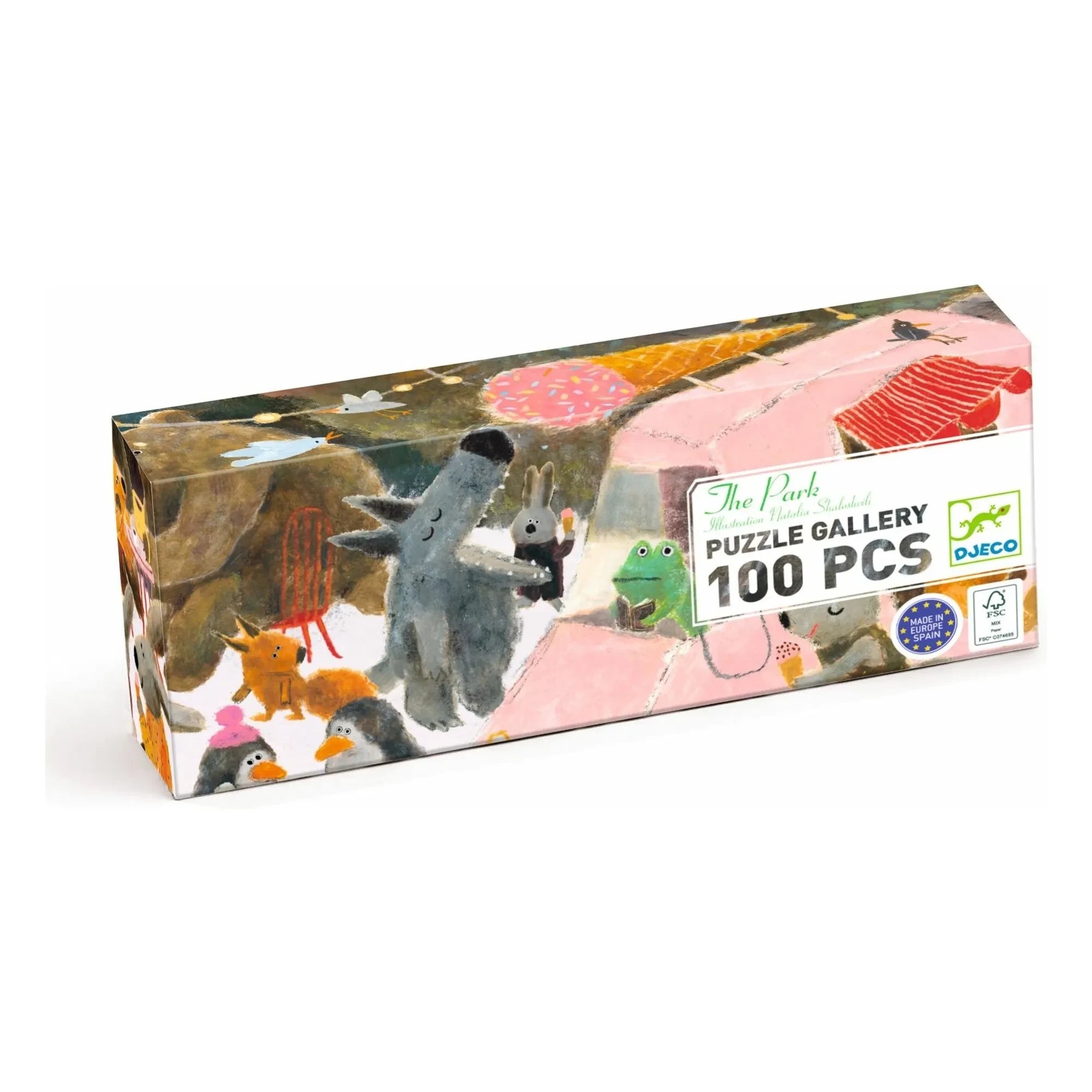Djeco - Puzzle Der Park - 100 Teile