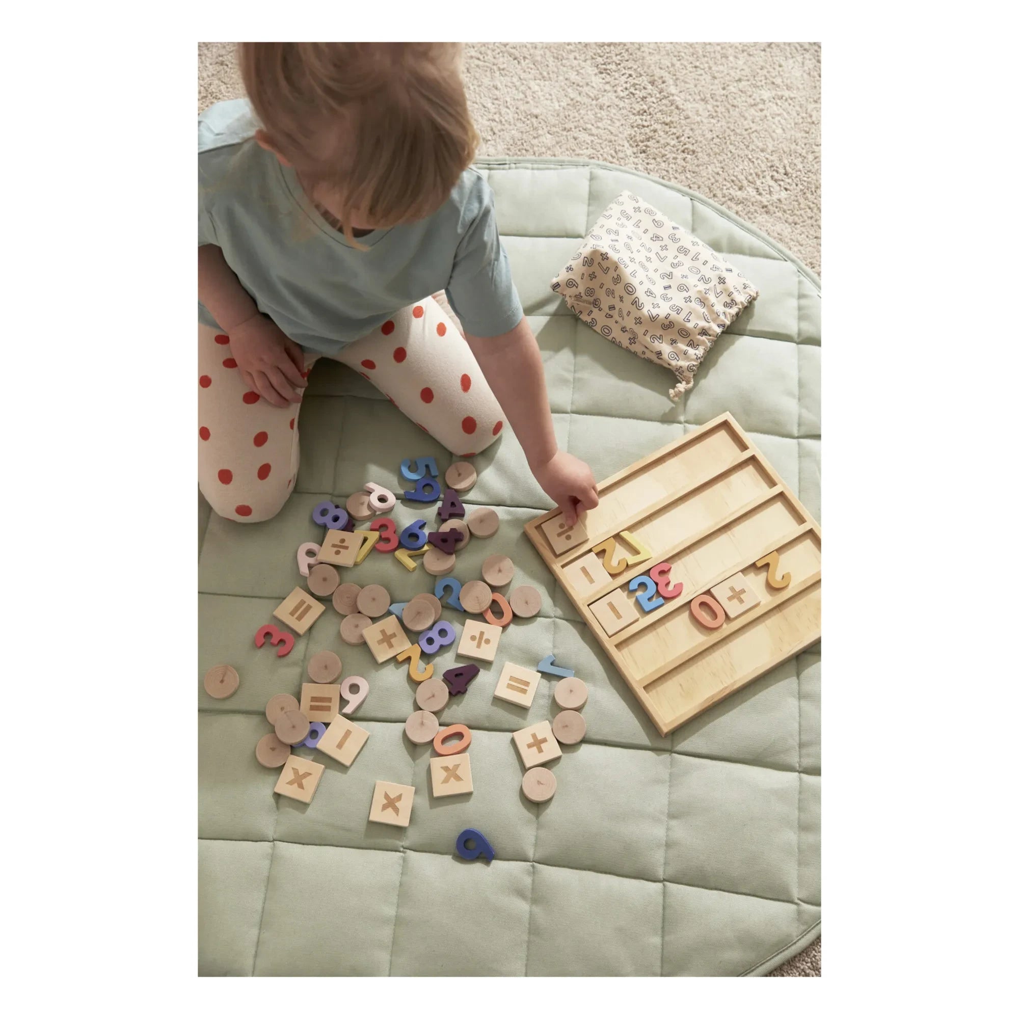 Kid's Concept - Wooden Number Puzzle