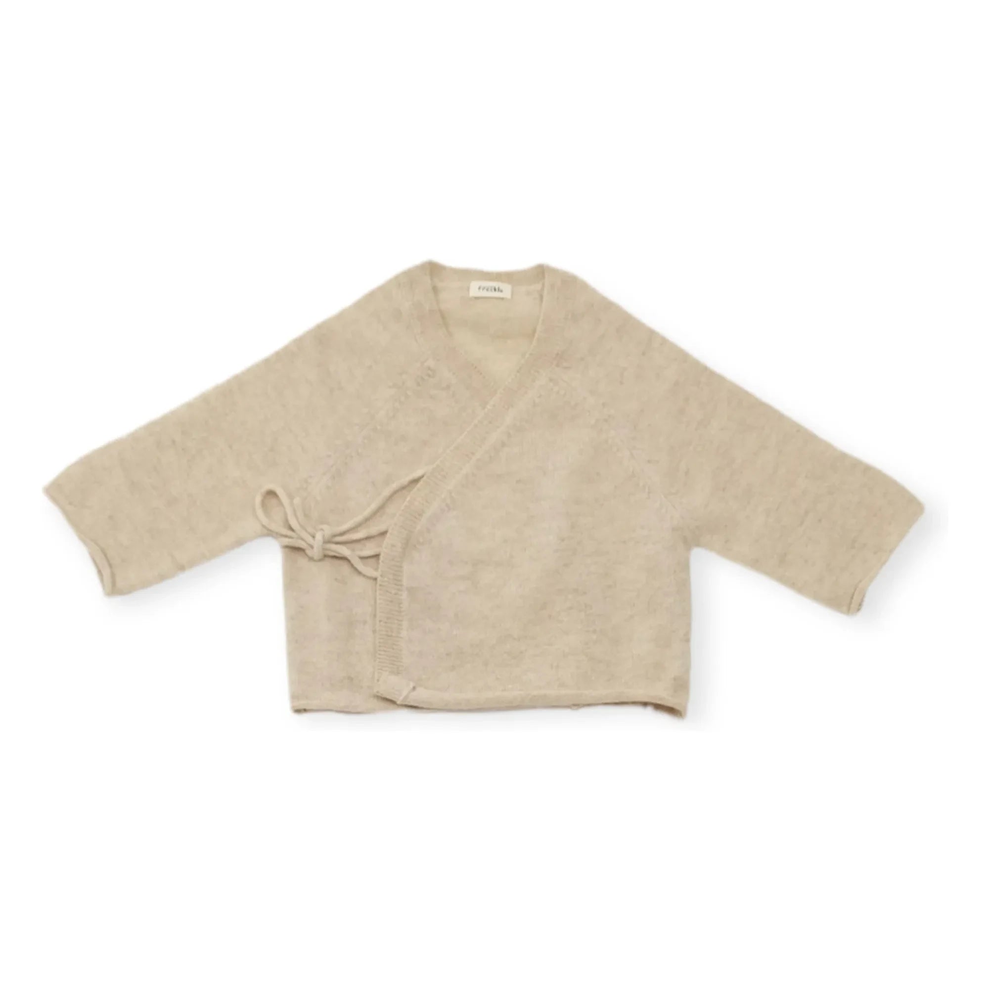 My Little Freckle - Organik Kaşmir Kimono Yelek | Bej