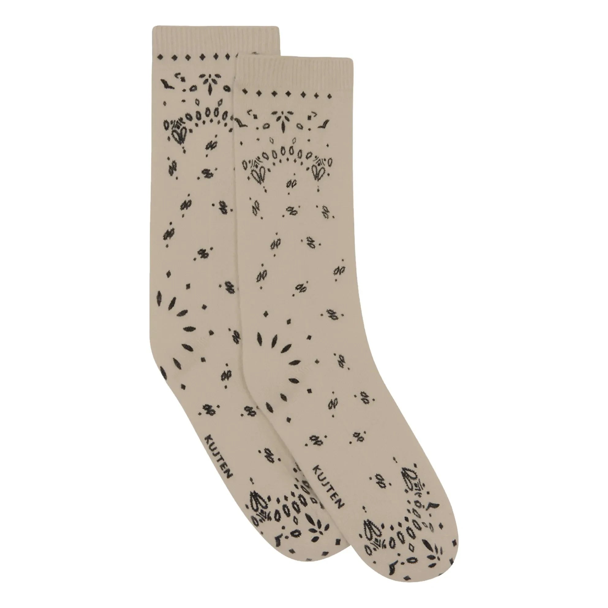 Kujten - Sig Bandana Kaşmir Çorap | Oatmeal