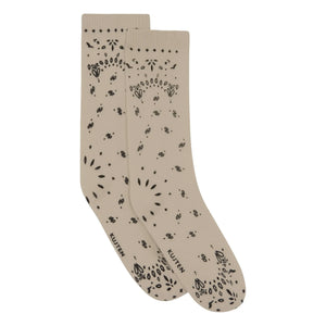 Kujten - Sig Bandana Kaşmir Çorap | Oatmeal