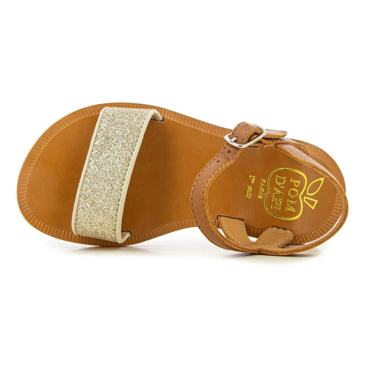 Pom d'Api - Plagette Buckled Sandals | Camel