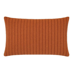 Gabrielle Paris - Striped outdoor pillowcase | Terracotta