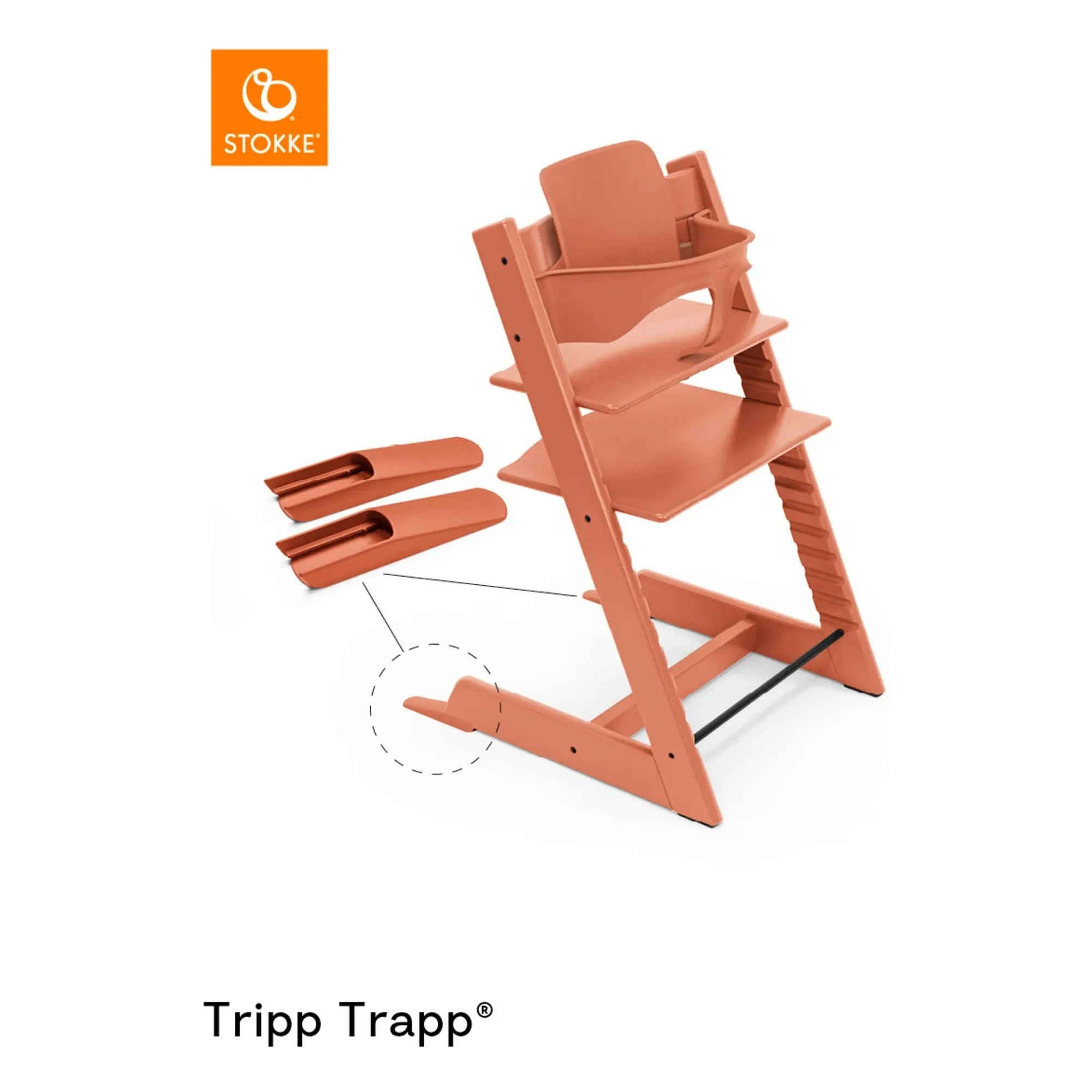 Stokke® - Tripp Trapp® Bebek Seti² | Terracotta