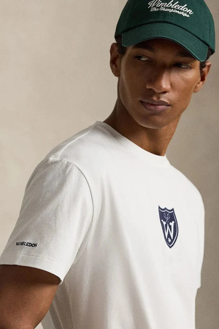 Polo Ralph Lauren erkek pamuklu Wimbledon tişört