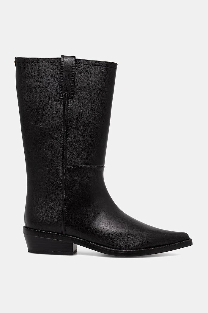 MICHAEL Michael Kors kadın deri bot Farren Flat Boot