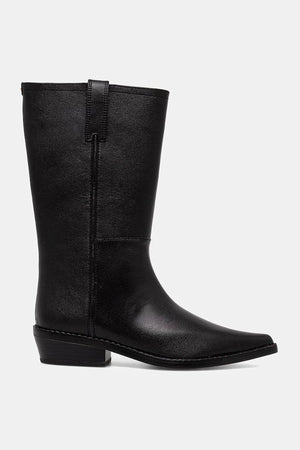 MICHAEL Michael Kors kadın deri bot Farren Flat Boot