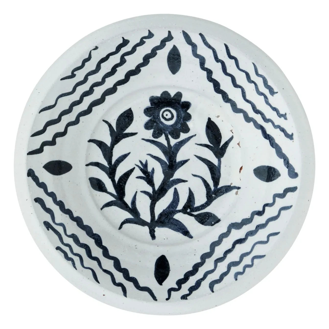 Madam Stoltz - Terracotta tepsi | Siyah