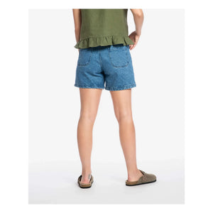 Matona - Denim Organic Cotton Shorts | Blue