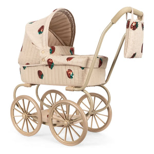 Konges Sløjd - Minnie Strawberry Bebek Arabası | Bej