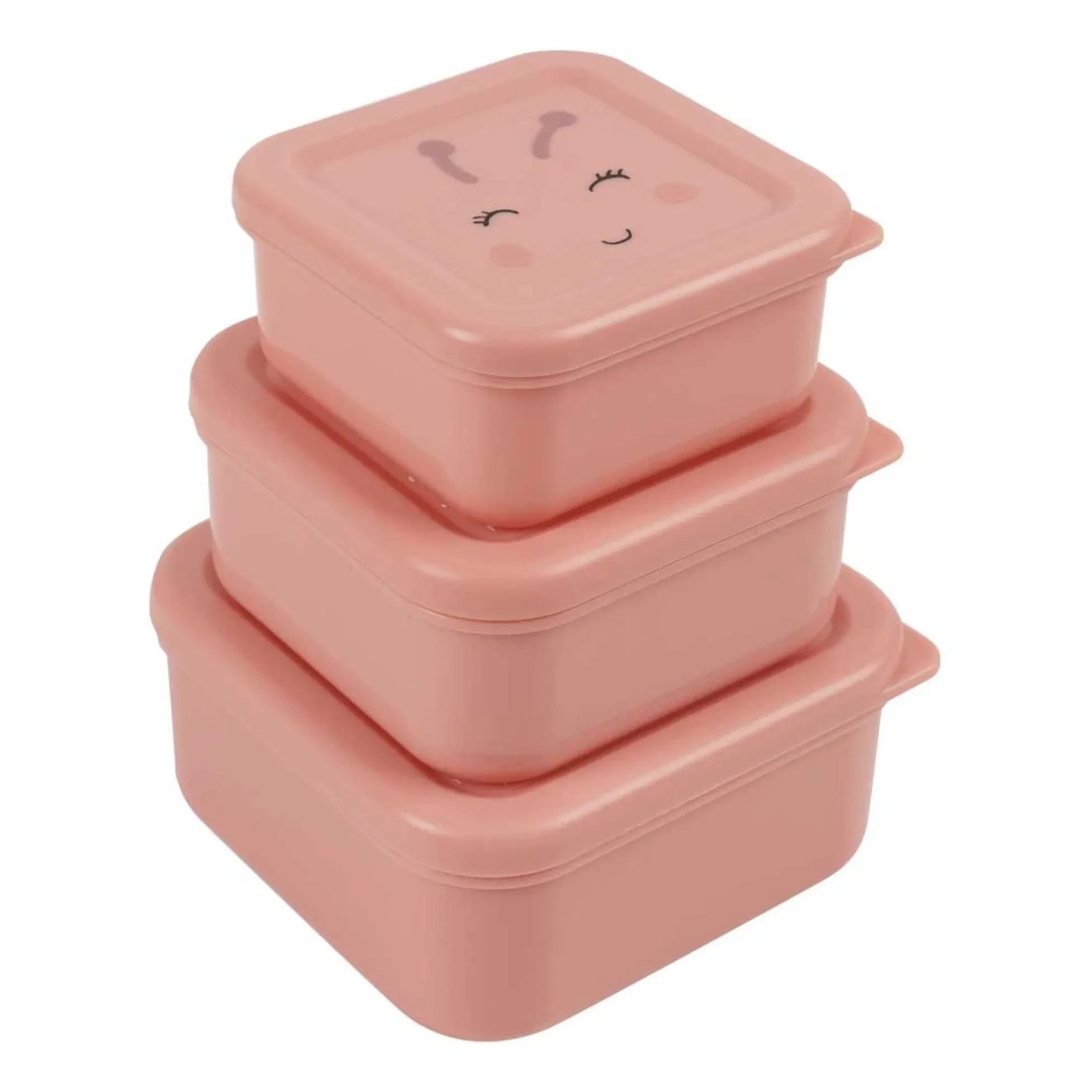 Trixie - Mrs. Butterfly 3 Parçalı Atıştırmalık Kutuları | Pembe