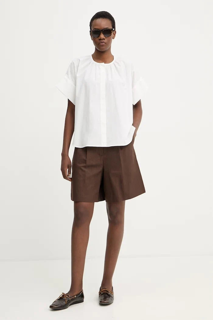 Weekend Max Mara ECUBA Keten Şort