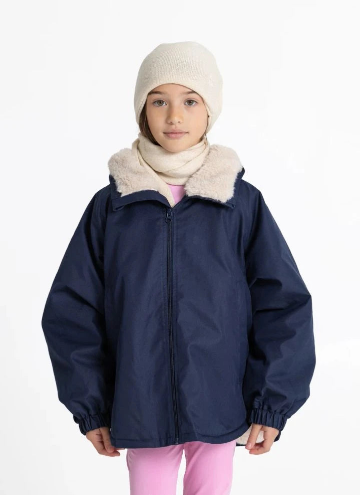 Smallable Kid - Striped Wool Hat | Ecru