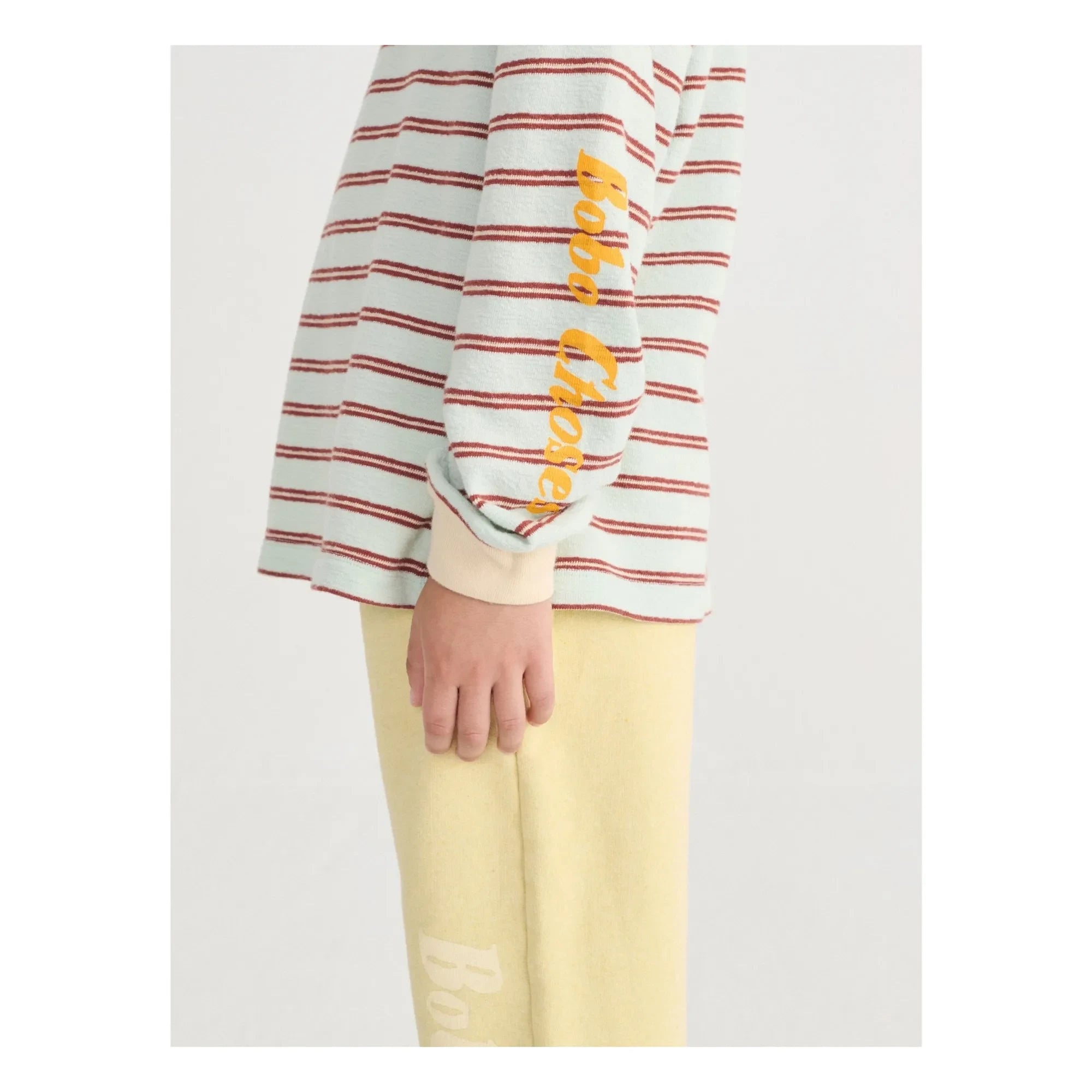 Bobo Choses - Striped T-Shirt | Light Blue