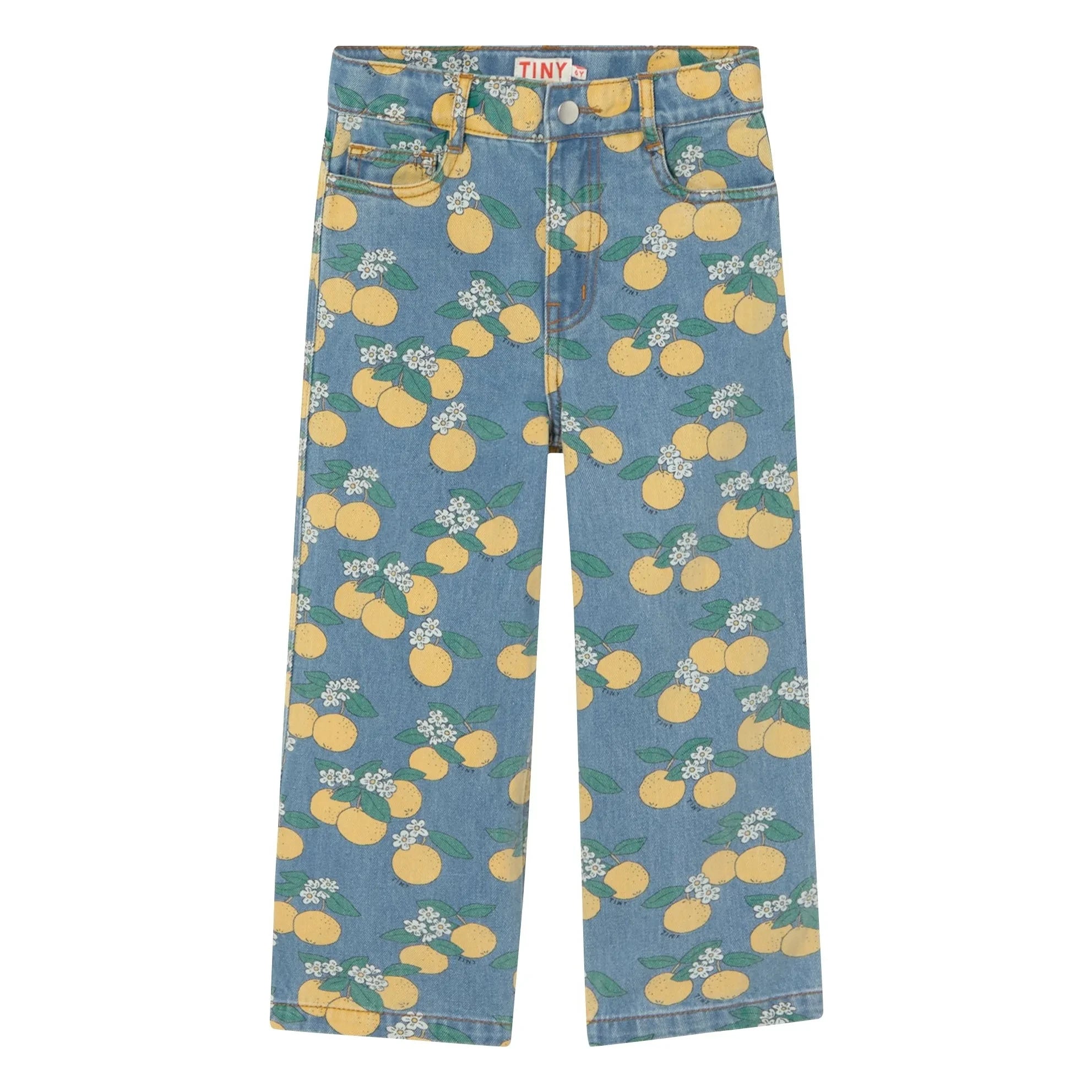 Tinycottons - Jeans Oranges | Blau