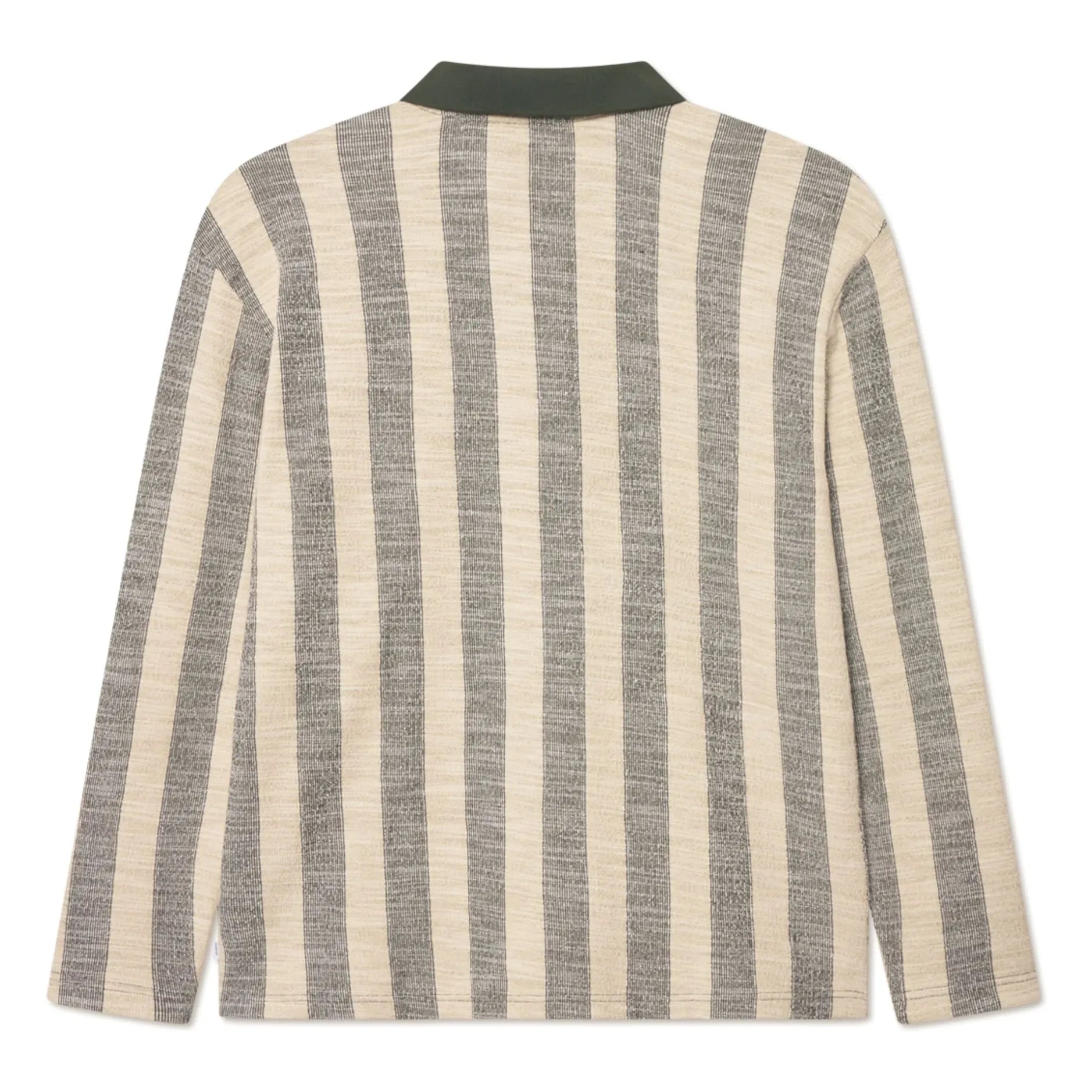 Les Deux - Polo aus Jacquard-Jersey Bowie | Dunkles Khaki