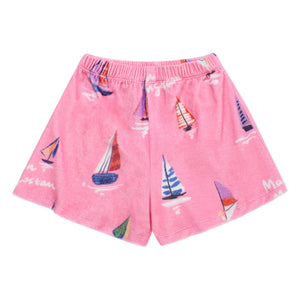 Maison Mangostan - Voiles Eponge şort | Pembe