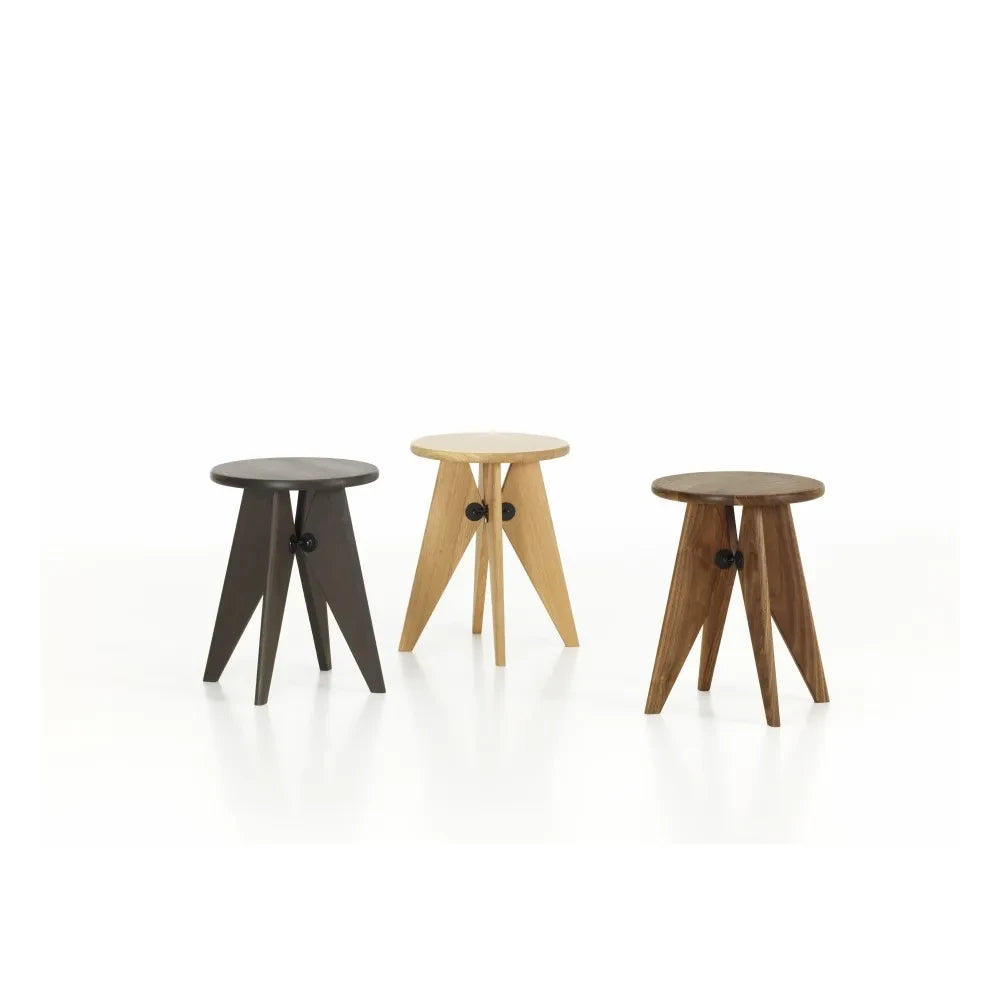 Vitra - Ahşap Tabure | Masif Meşe