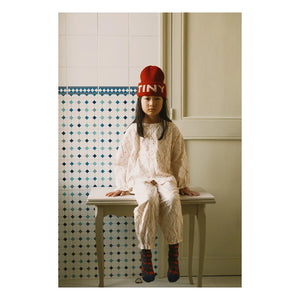 Tinycottons - "Kazlar" Pijama | Beyaz