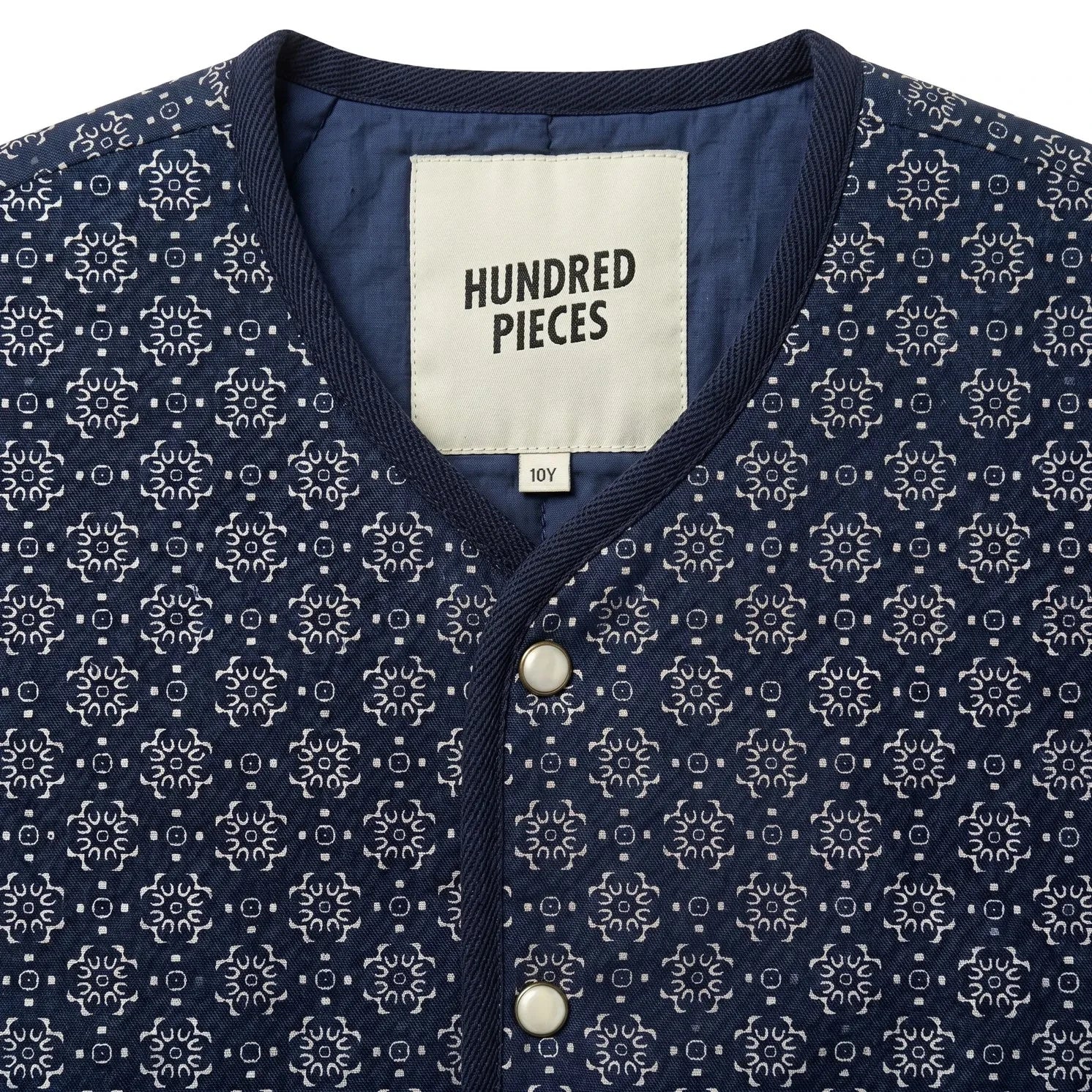 Hundred Pieces - Malya Bandana Ceket | Indigo Mavi