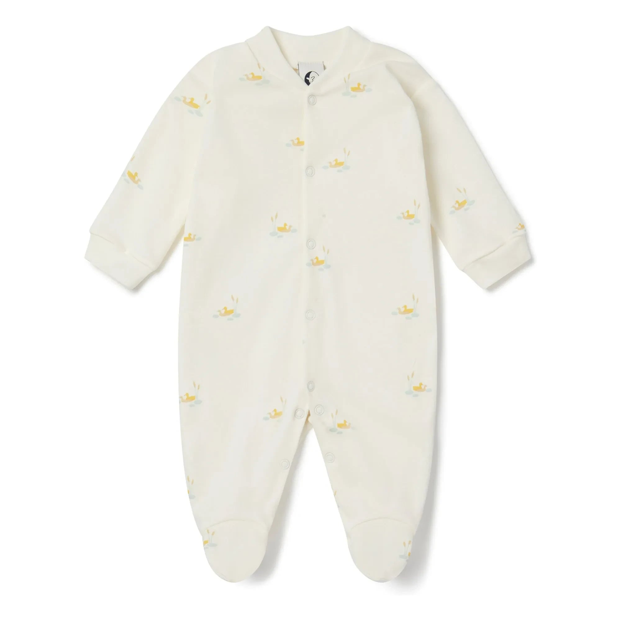 Sleepy Doe - Duck Footed Pajamas Organic Cotton | Ecru