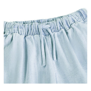 Molo - Denim Addie Organic Cotton Shorts | Light Blue